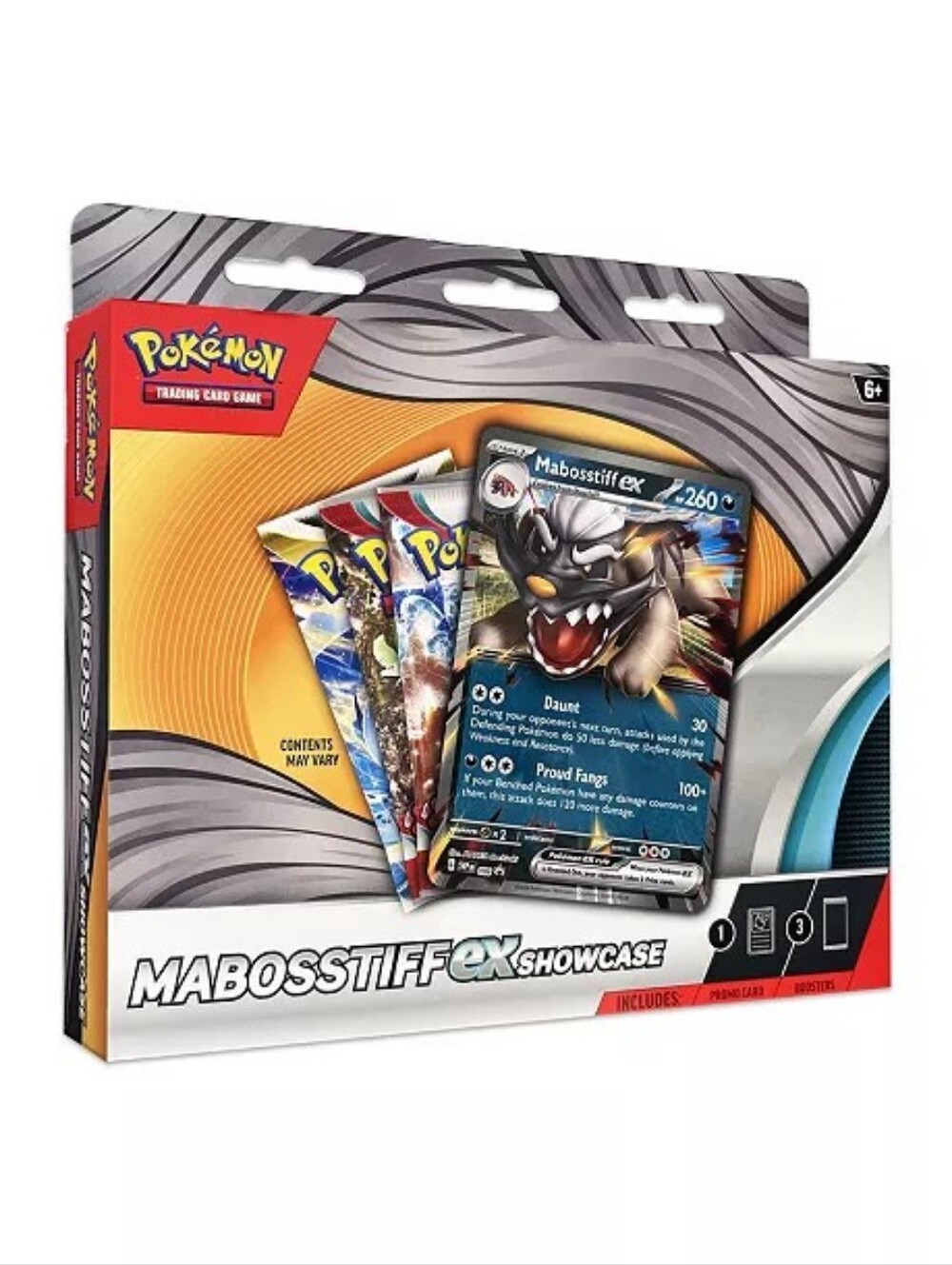 Pokémon Mabosstiff ex Showcase Box Factory Sealed NEW TCG Collection